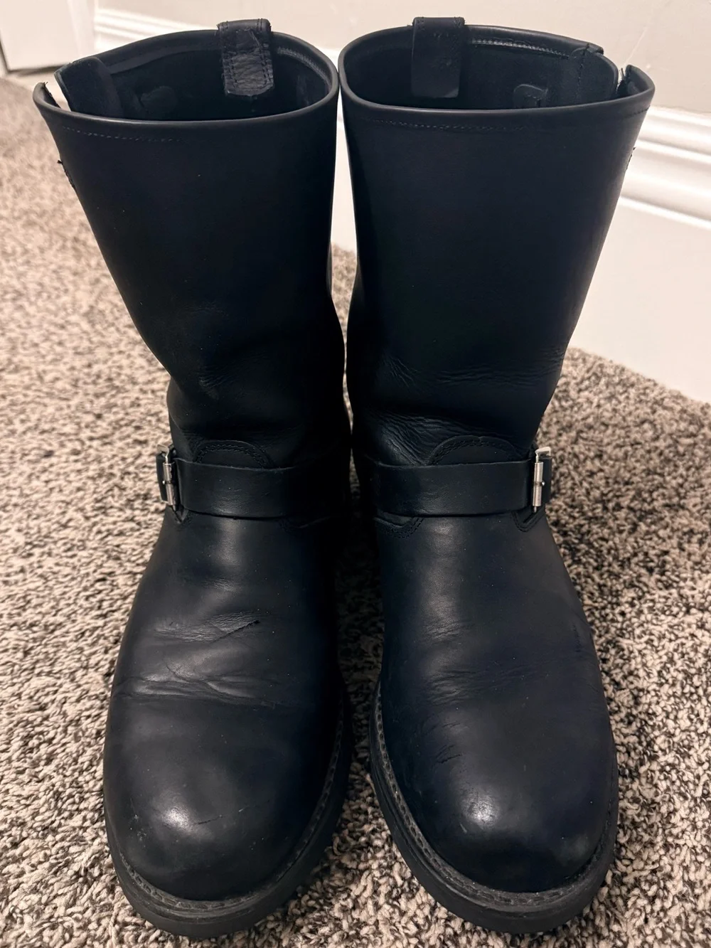 Men’s Frye Engineer Boots Black Size 13